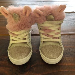 Unicorn little girl shoes